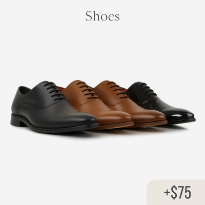 Men's Oxford Shoes - Add On
