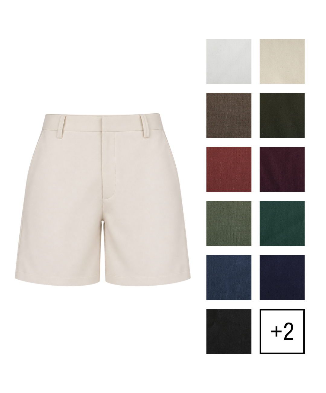 The Gemma - Women's Wool Stretch Shorts