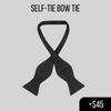 Self Tie Bow Tie Add On