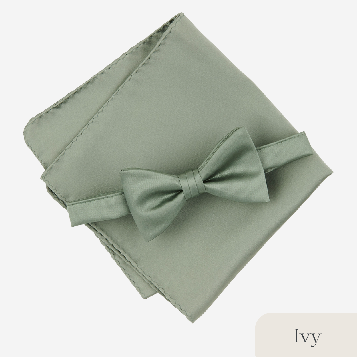 Groomsmen Bow Ties with Pocket Squares