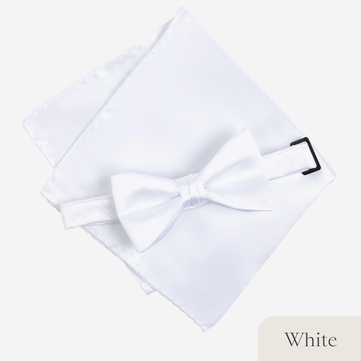 Groomsmen Bow Ties with Pocket Squares
