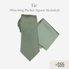 Groomsmen Ties with Pocket Squares