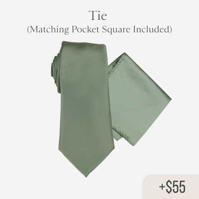 Groomsmen Ties with Pocket Squares