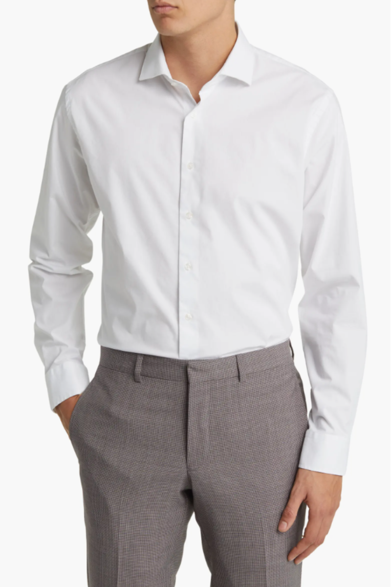 Classic White Groomsman Shirt