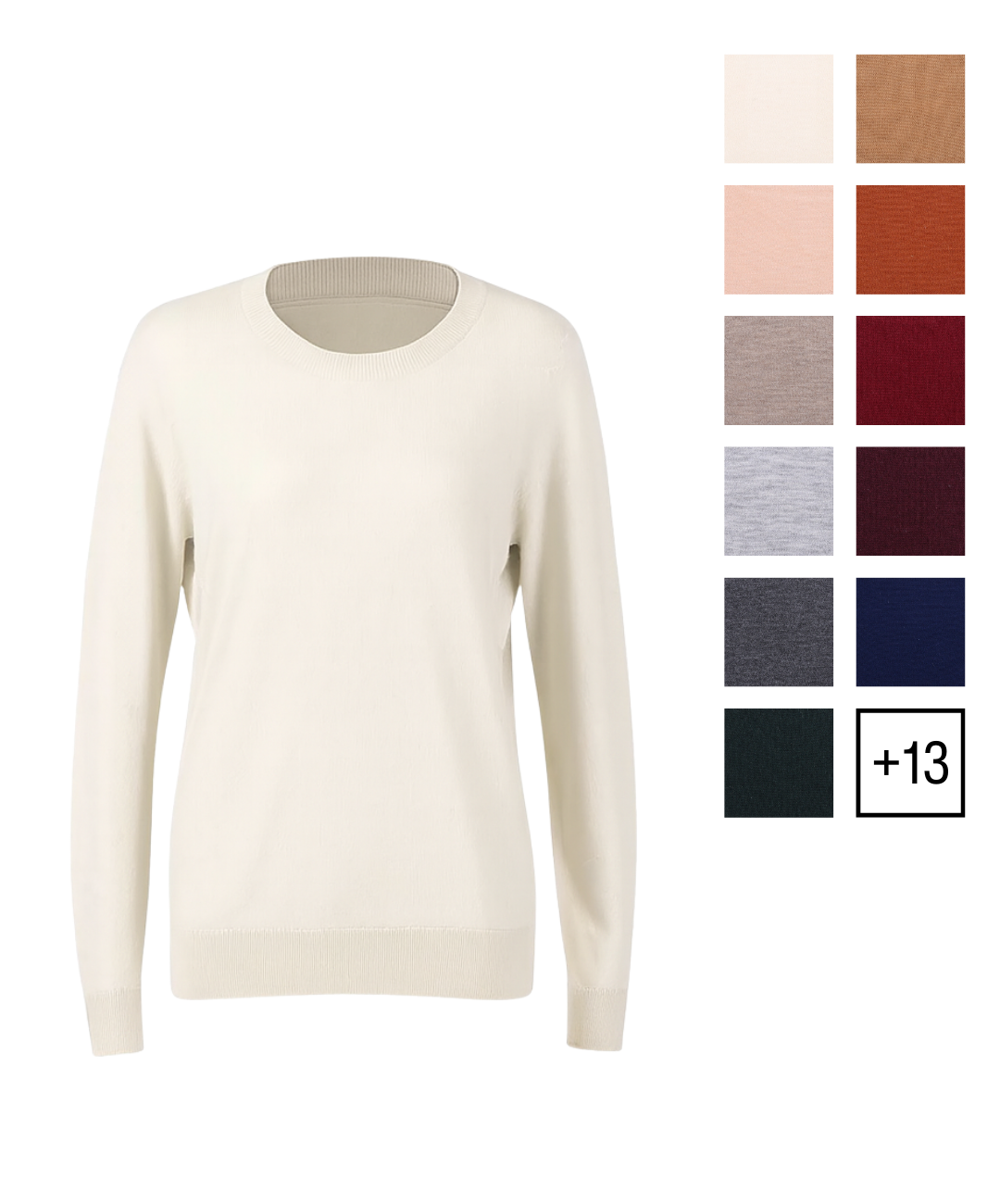 Women's Custom Crew Neck Sweater