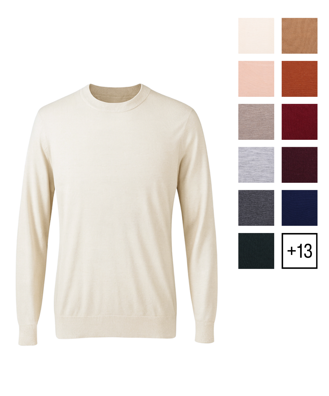 Men's Custom Crew Neck Sweater