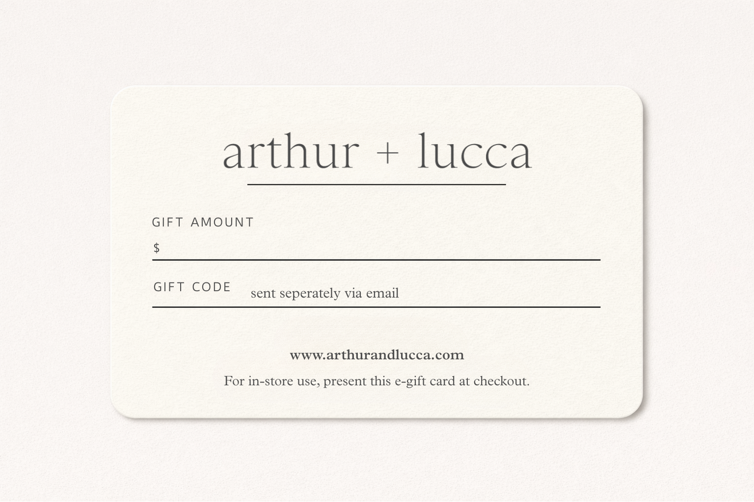 Gift Card
