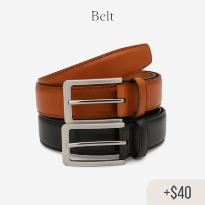 Genuine Leather Belt - Add On
