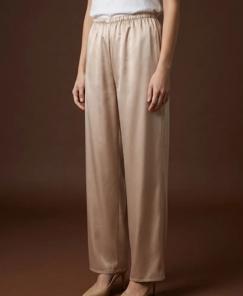 The Lucia - Women's Satin Trousers