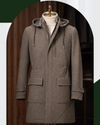 The Abiti - Men&#39;s Wool Hooded Overcoat