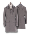 The Abiti - Men&#39;s Wool Hooded Overcoat