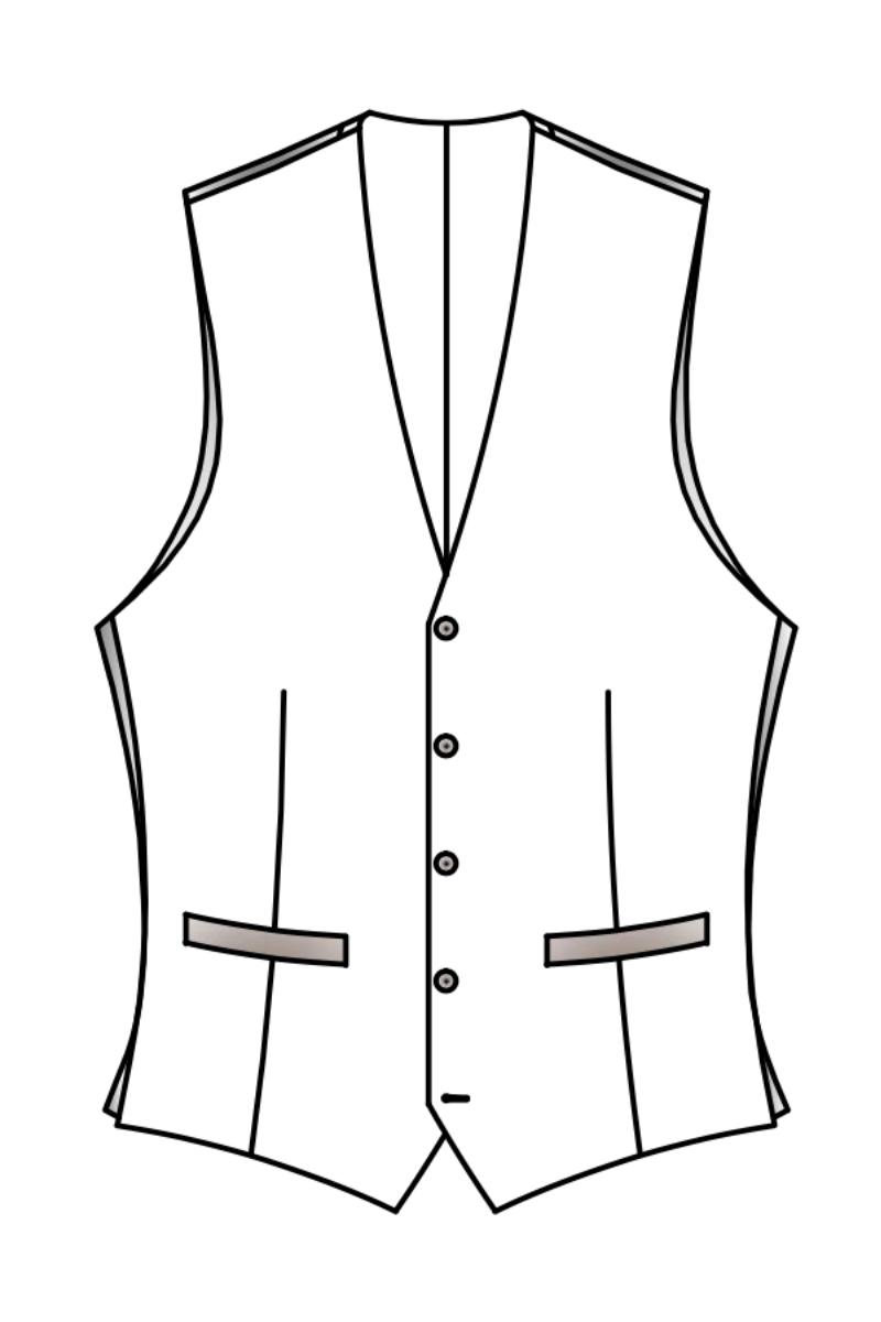 Mens Custom Vest