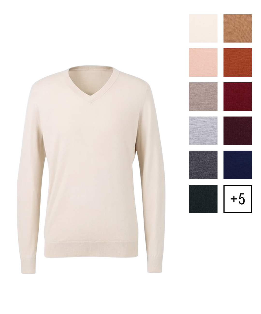 Women's Custom V Neck Sweater