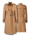 The Adria - Women&#39;s Wool Trench Coat