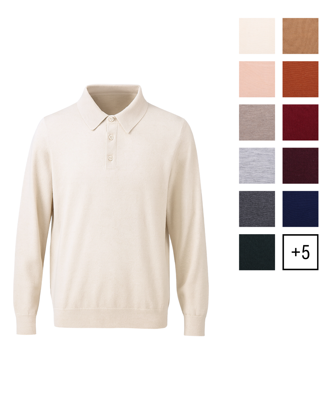 Men's Custom Polo Sweater